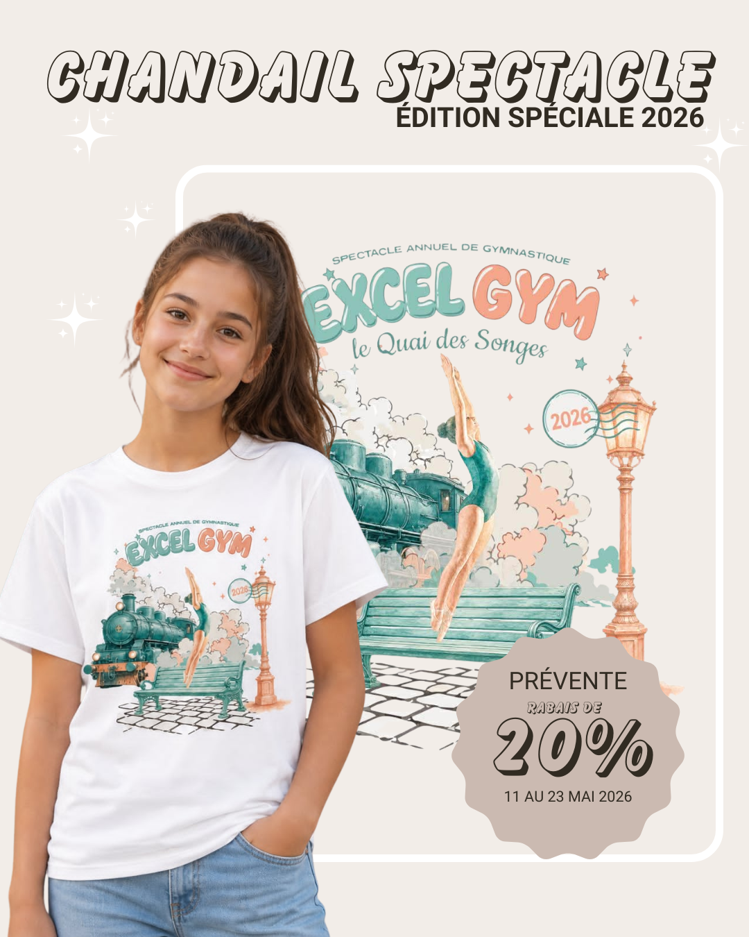 Chandail souvenir Spectacle 2026