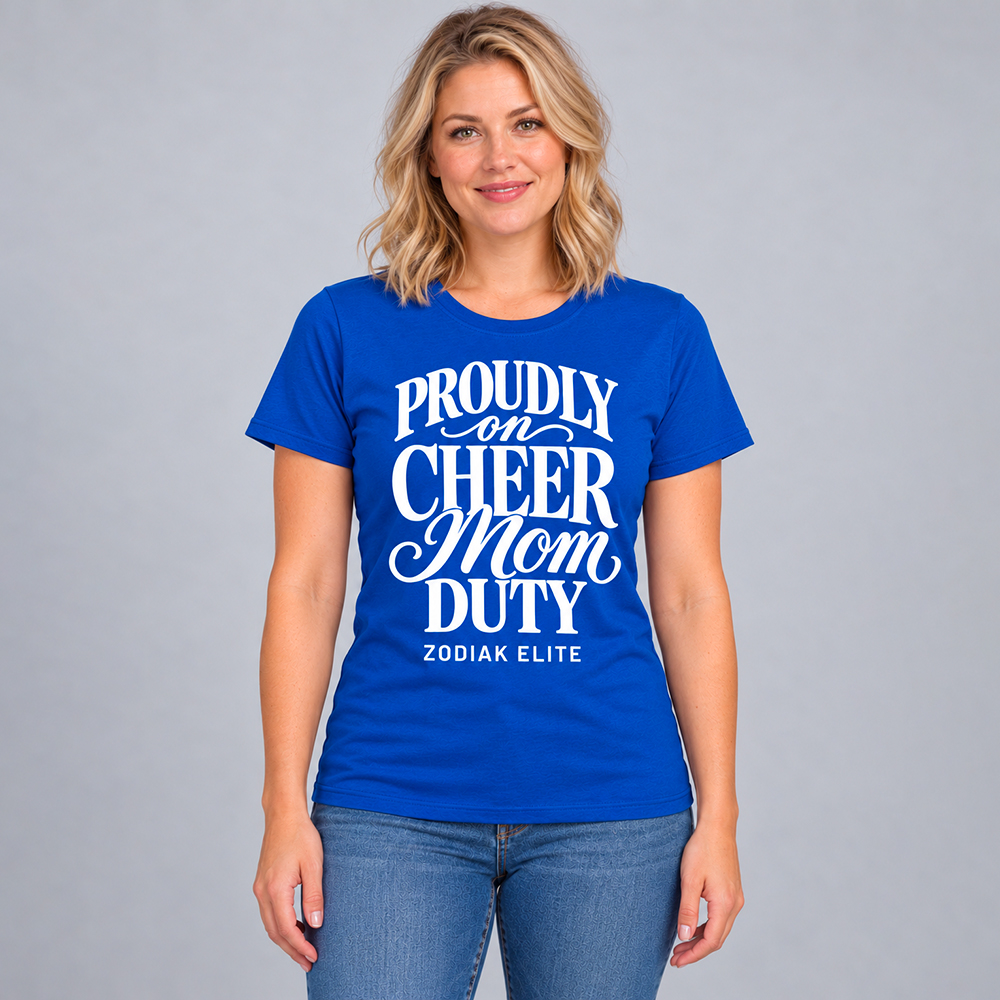 Chandail "Cheer Mom on Duty" 2026