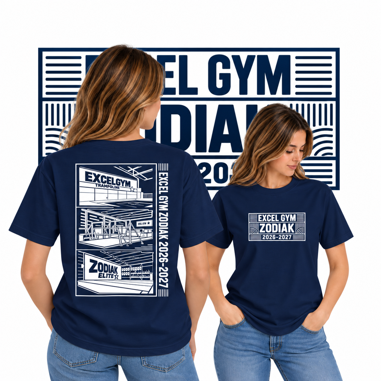 T-shirt Marine 2026-2027